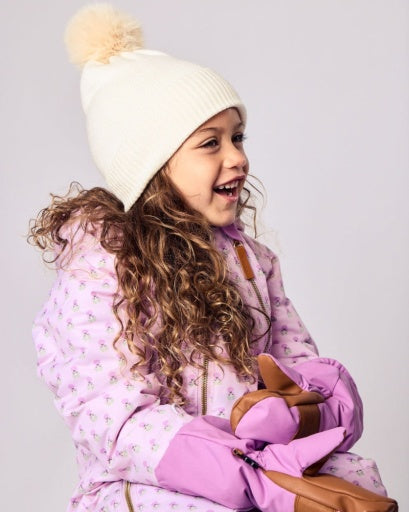 Northern Classics Knit Pom Hat - Winter White