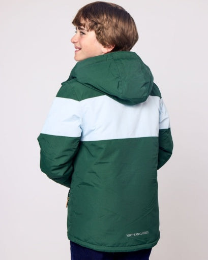 Northern Classics Kids Winter Coat - Ivy Green