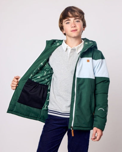 Northern Classics Kids Winter Coat - Ivy Green