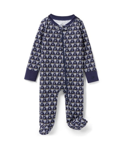 Petite Plume Baby's Pima Romper - Festival of Lights