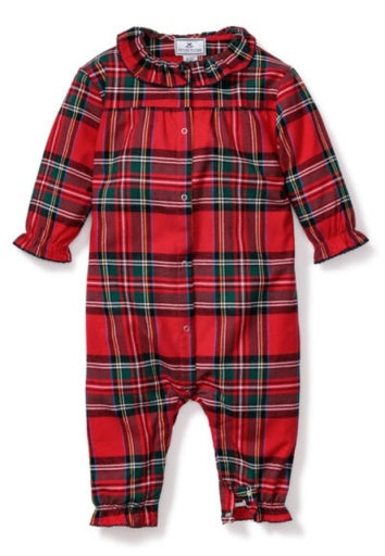 Petite Plume Imperial Tartan Madeline Romper