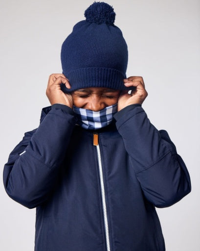 Northern Classics Knit Pom Hat - Navy Blue