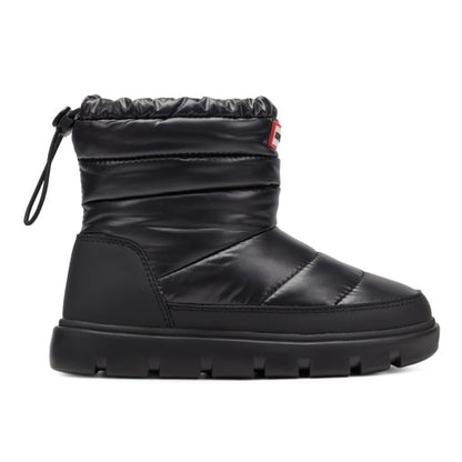 Hunter Big Kids Cuddles Boot - Black