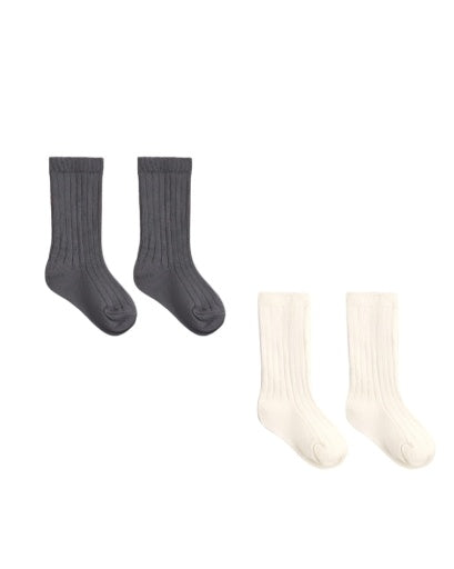 Quincy Mae Socks Set Midnight