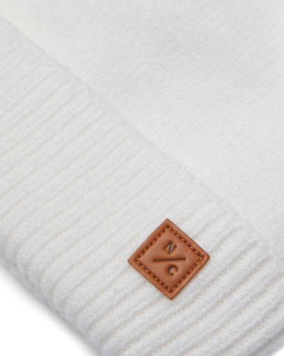 Northern Classics Knit Pom Hat - Winter White
