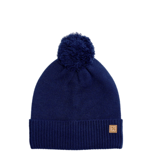Northern Classics Knit Pom Hat - Navy Blue