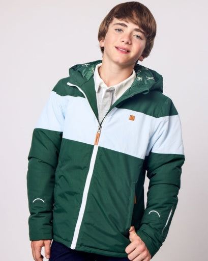 Northern Classics Kids Winter Coat - Ivy Green
