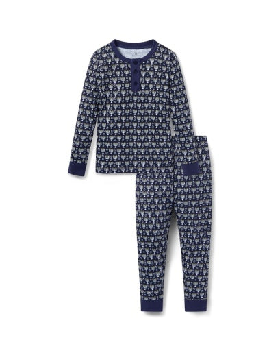 Petite Plume Kids Pima Snug Fit Pajama - Festival of Lights