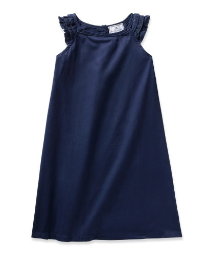 Petite Plume Children's Amelie Nightgown - Navy Twill