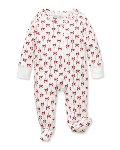 Petite Plume Baby's Pima Romper - Blissful Bows