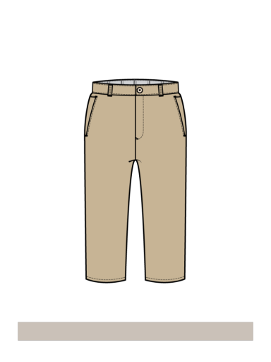 Oso & Me Fancy Pant - Tan
