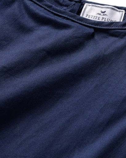 Petite Plume Children's Amelie Nightgown - Navy Twill