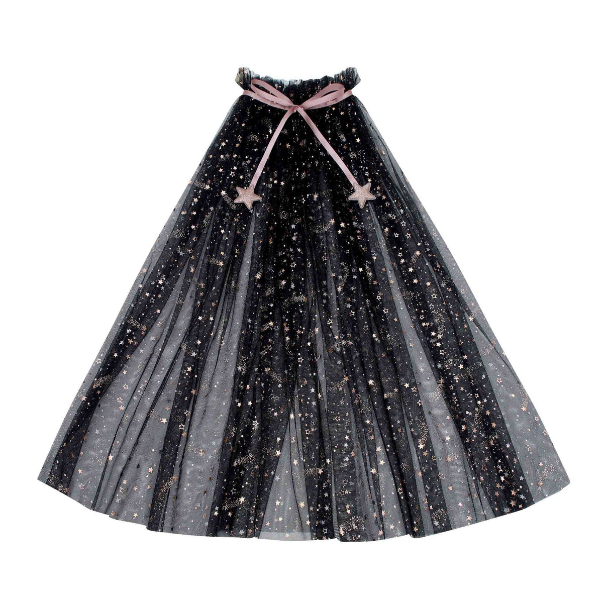 Mimi & Lula Ethel Tulle Witch Cape - Black