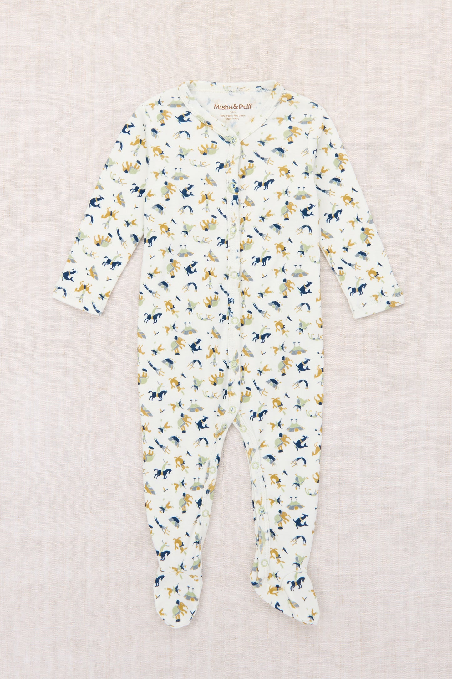 Misha & Puff Baby Footed One-Piece