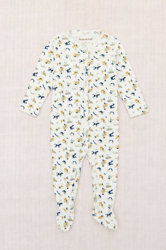 Misha & Puff Baby Footed One-Piece