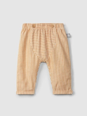 Snug Striped Pants