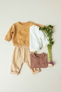 Snug Striped Pants