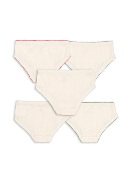 Konges Sløjd Minna 5 Pack Girl Underpants
