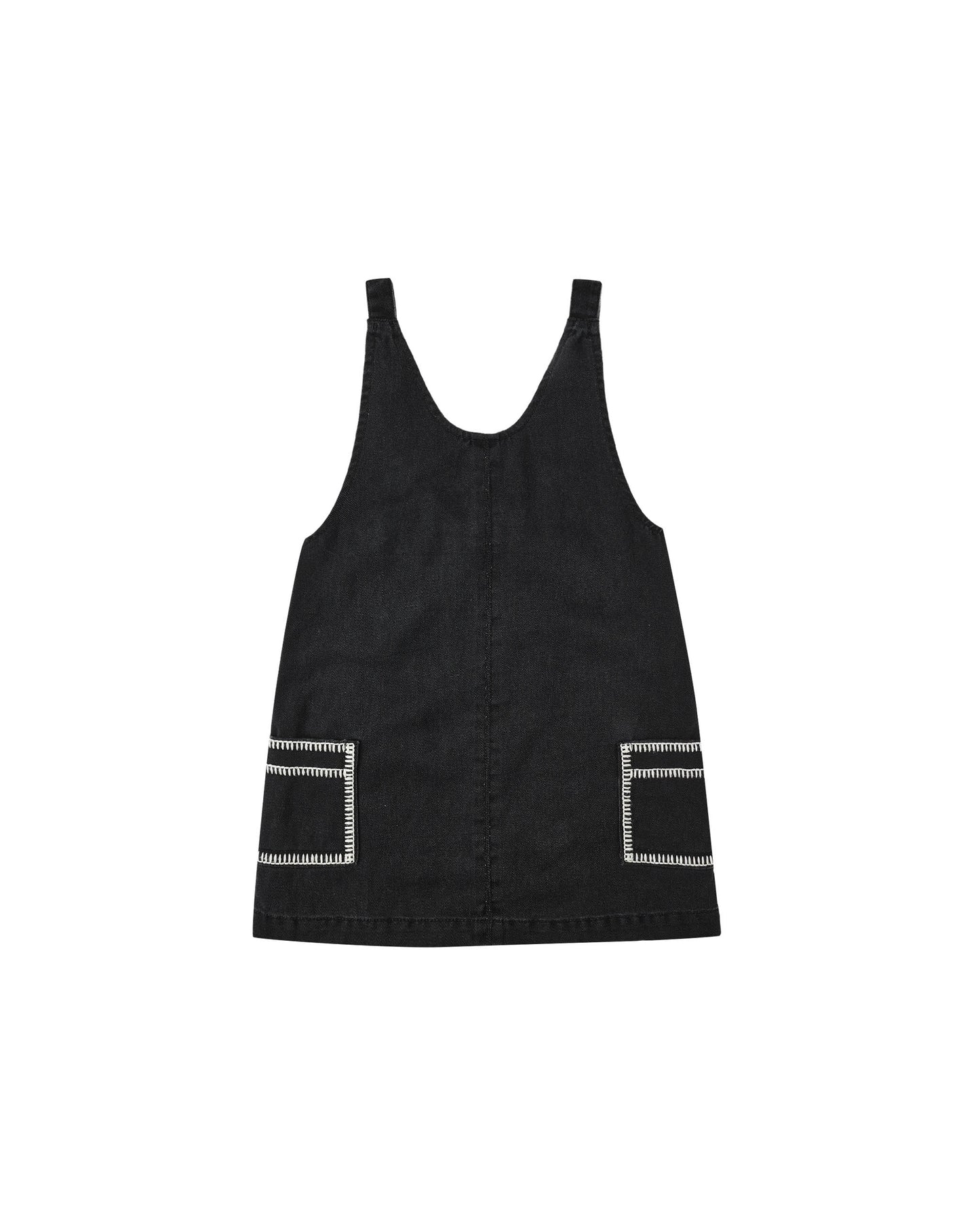 Rylee + Cru V-Neck Overall Dress