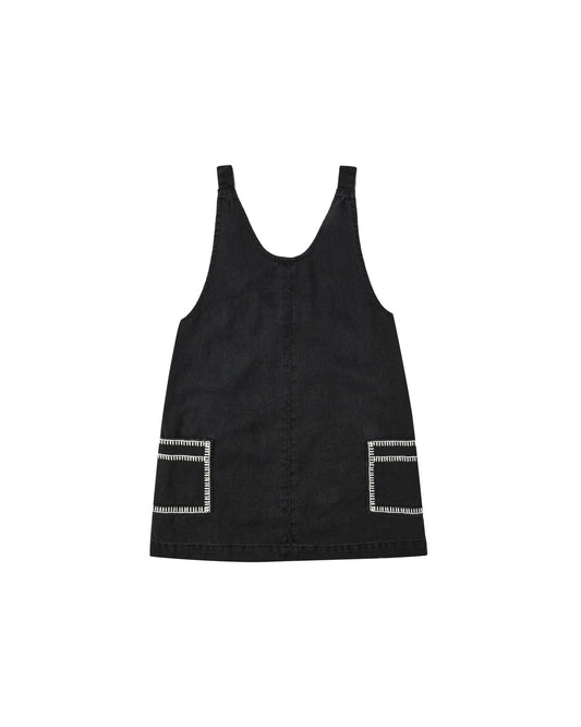Rylee + Cru V-Neck Overall Dress