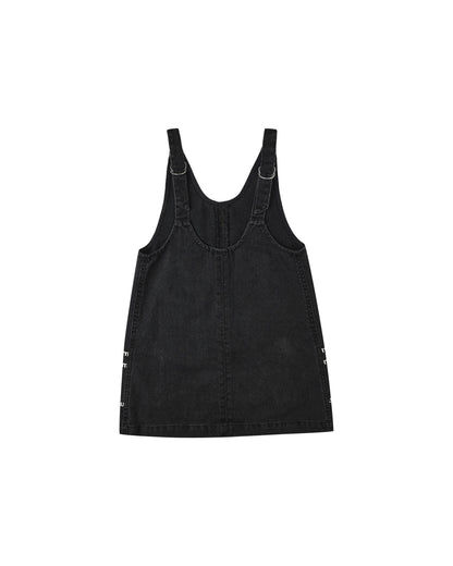 Rylee + Cru V-Neck Overall Dress
