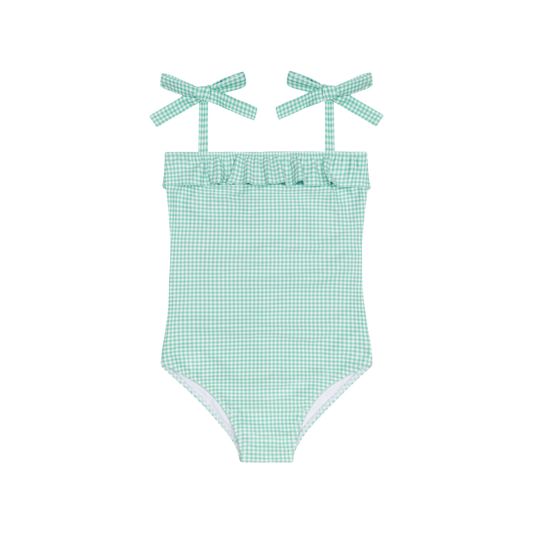 Minnow Girls Tie Strap One Piece