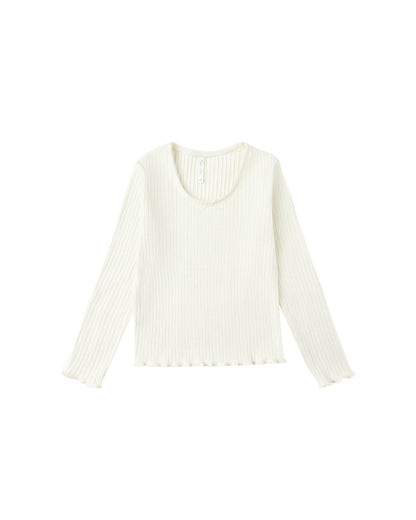 Rylee + Cru Ribbed Long Sleeve