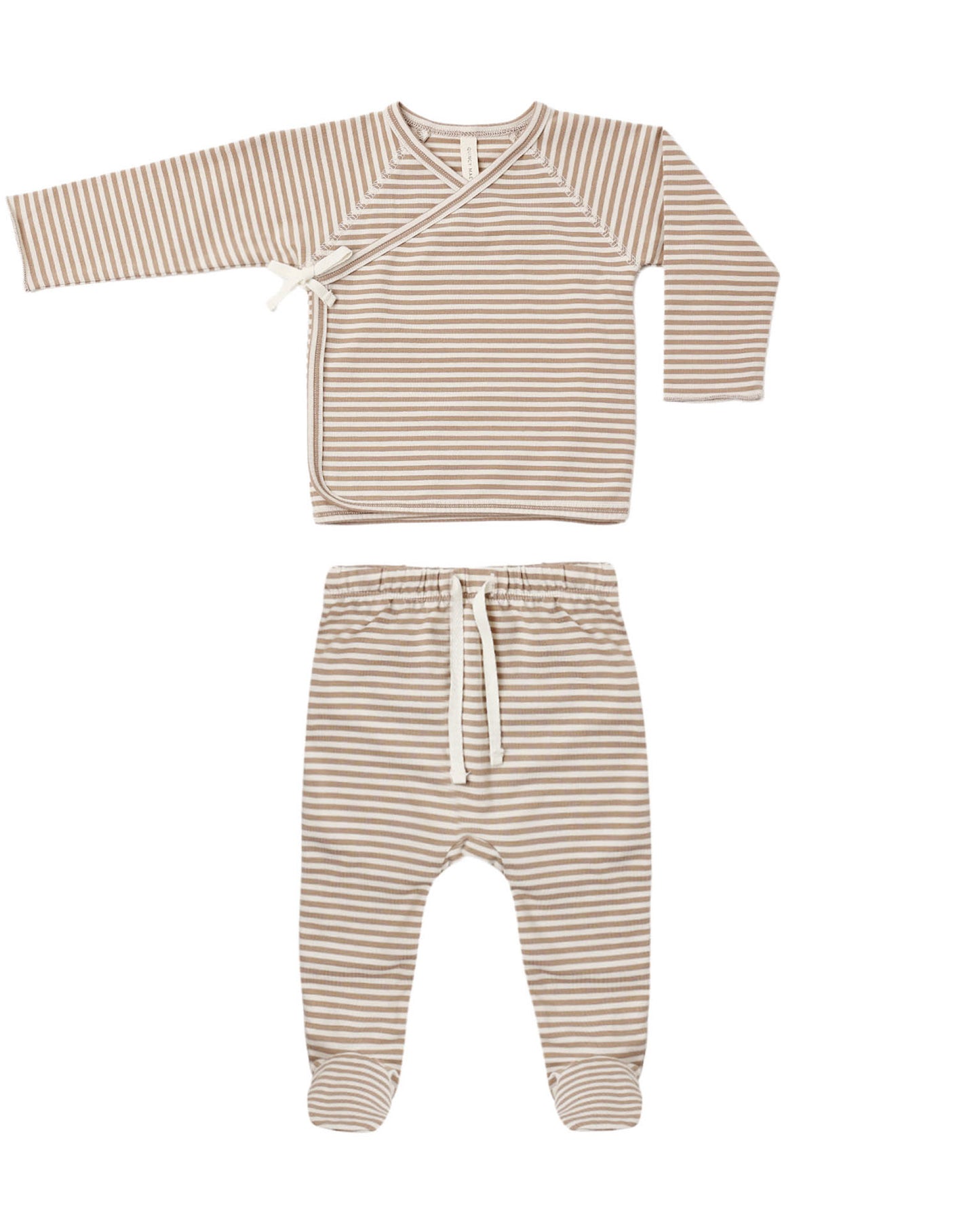 Quincy Mae Wrap Top Set