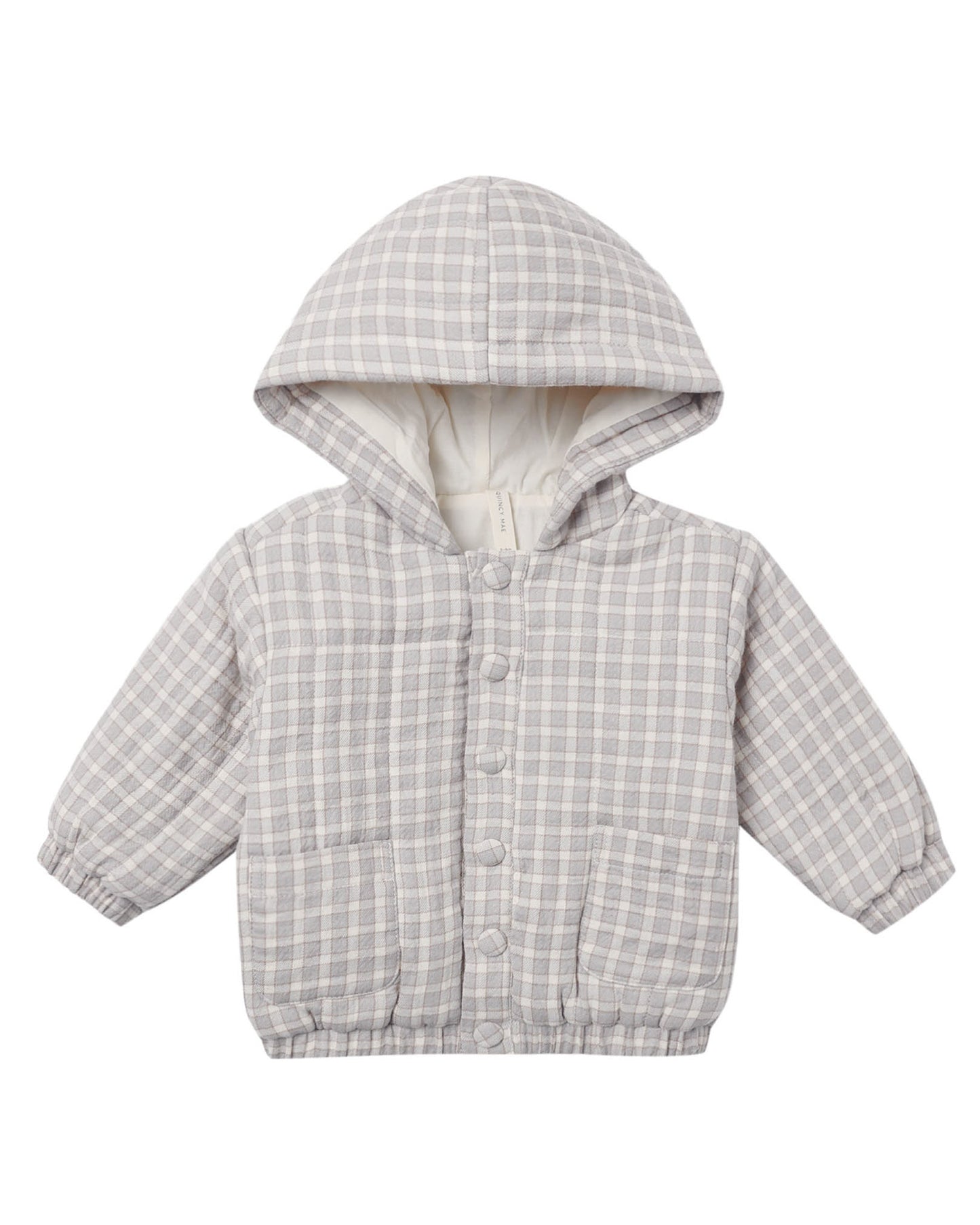 Quincy Mae Hooded Woven Jacket