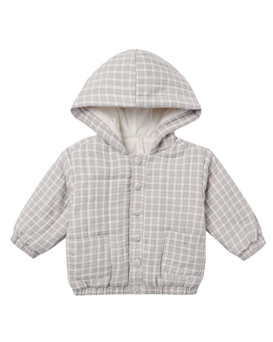 Quincy Mae Hooded Woven Jacket