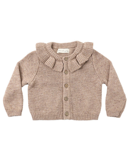 Quincy Mae Ruffle Collar Cardigan