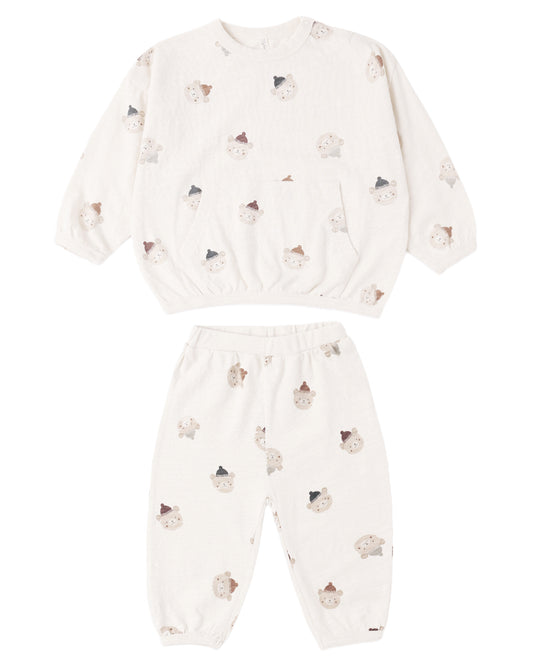 Rylee + Cru Relaxed Set Winter Bears
