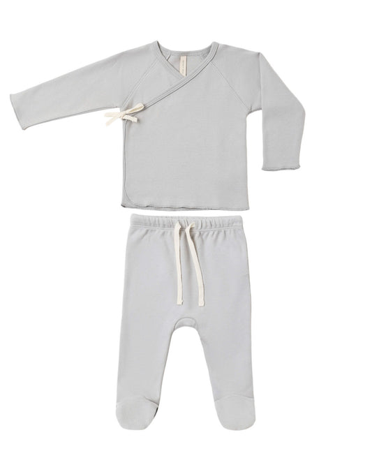 Quincy Mae Wrap Top Set