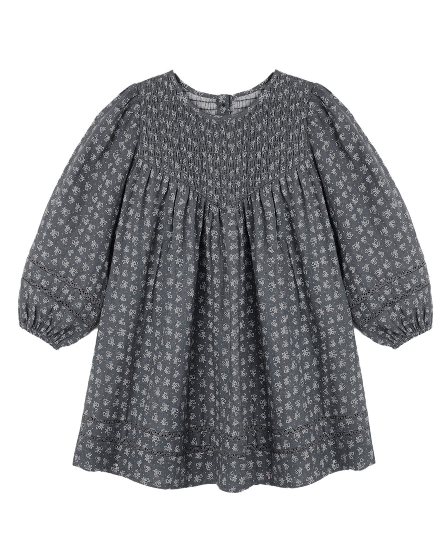 Rylee + Cru Selene Dress Heart Ditsy