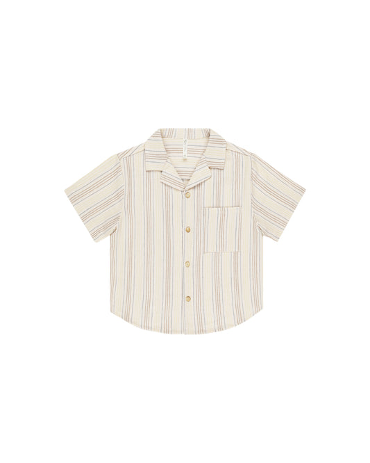 Rylee + Cru Lapel Collar Shirt