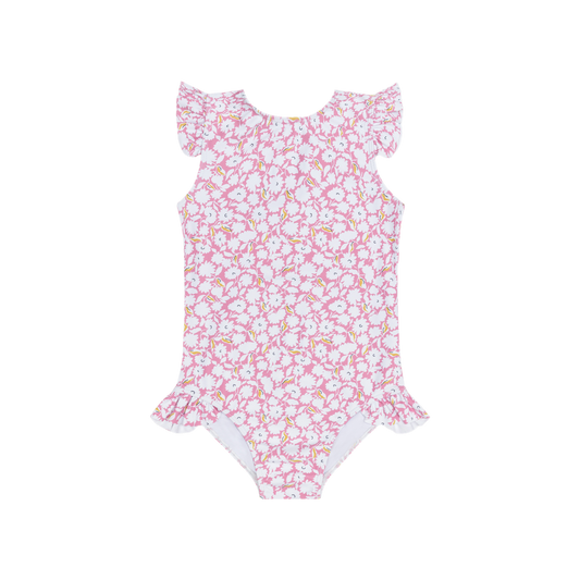 Minnow Girls Cap Sleeve One Piece