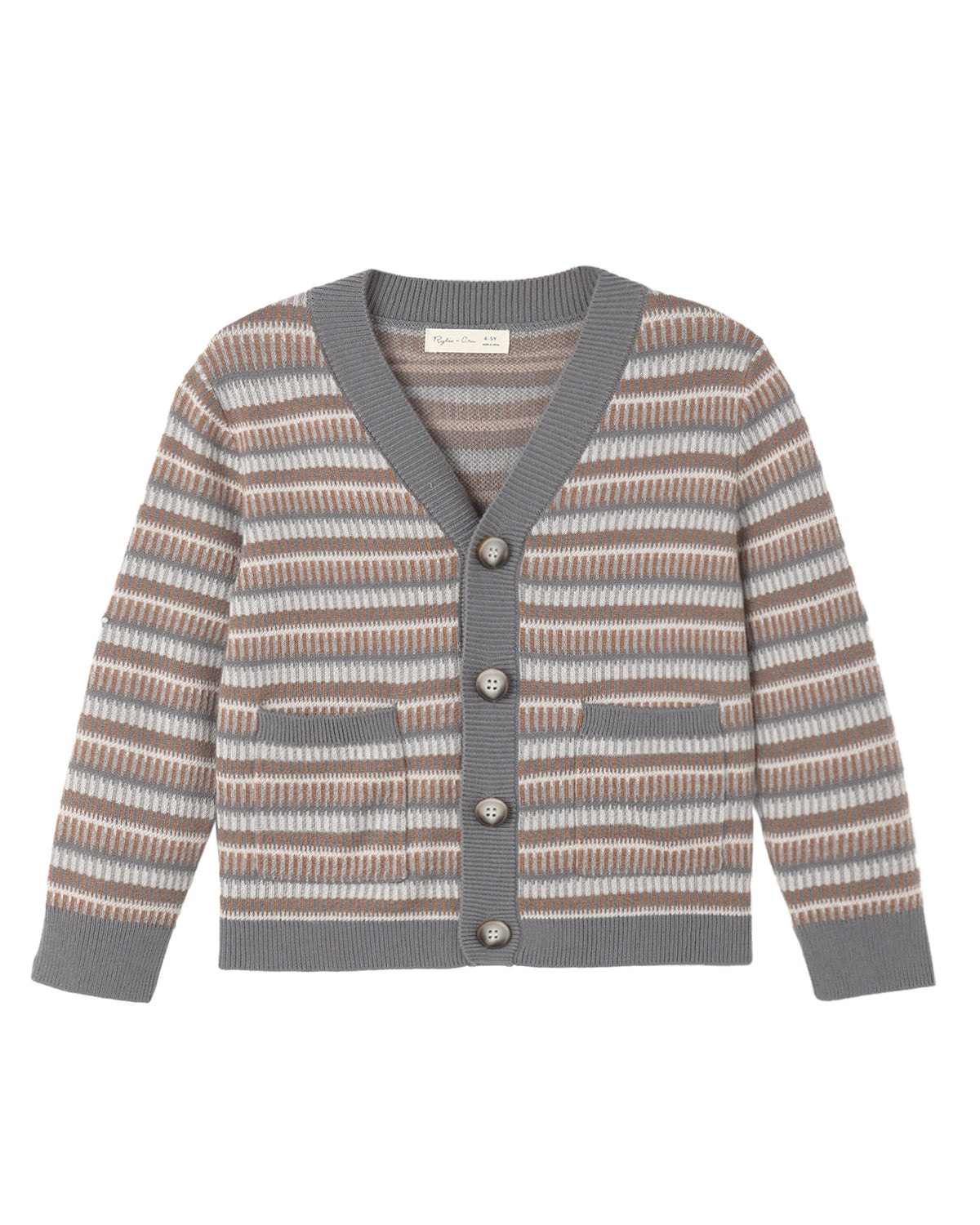 Rylee + Cru Wynn Cardigan Multi-Stripe