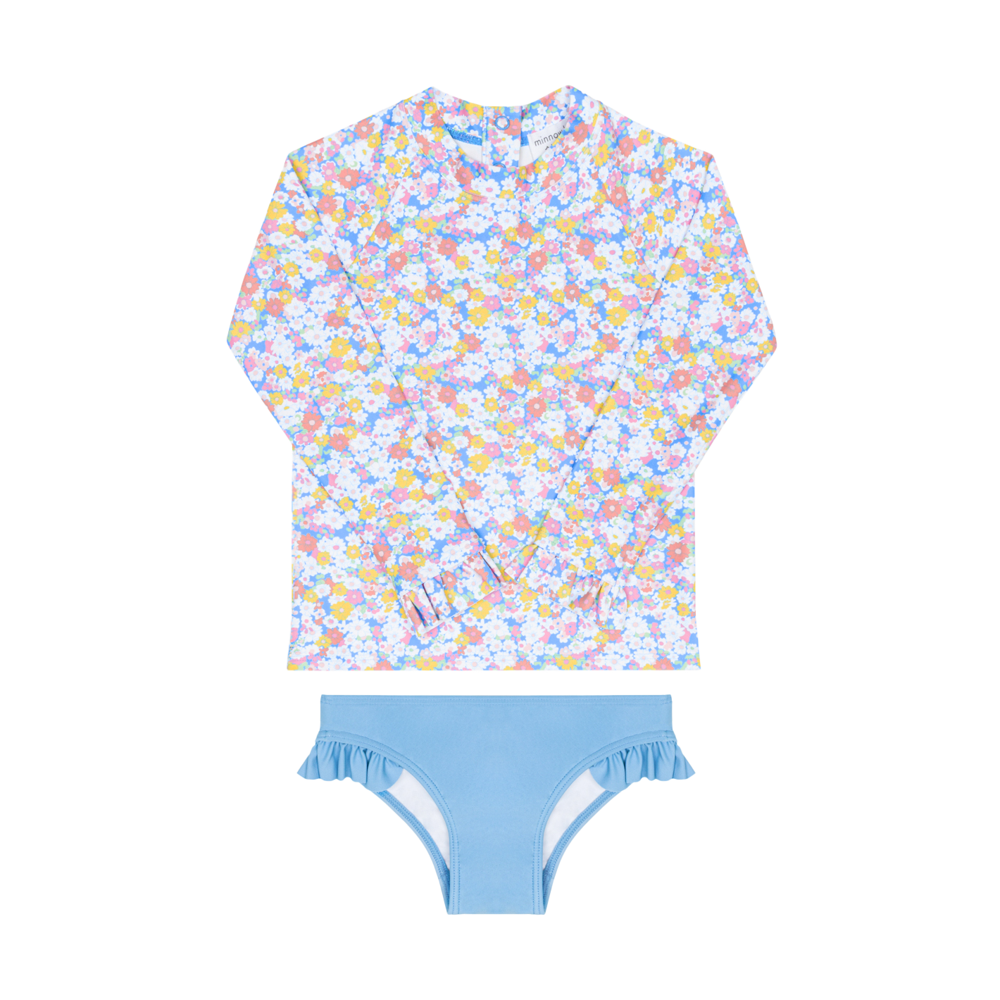 Minnow Girls Rashguard Set