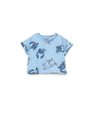 Play Up Printed Flame T-Shirt