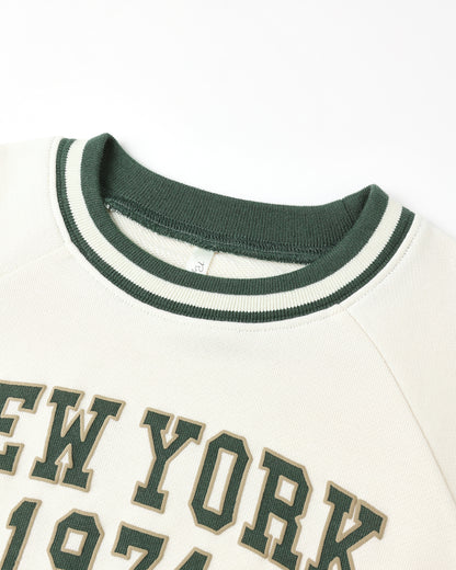 Rylee + Cru Oversizes Raglan Sweatshirt
