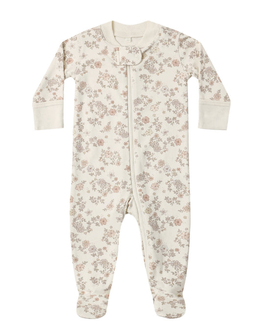 Quincy Mae Zip Long Sleeve Sleeper Footie