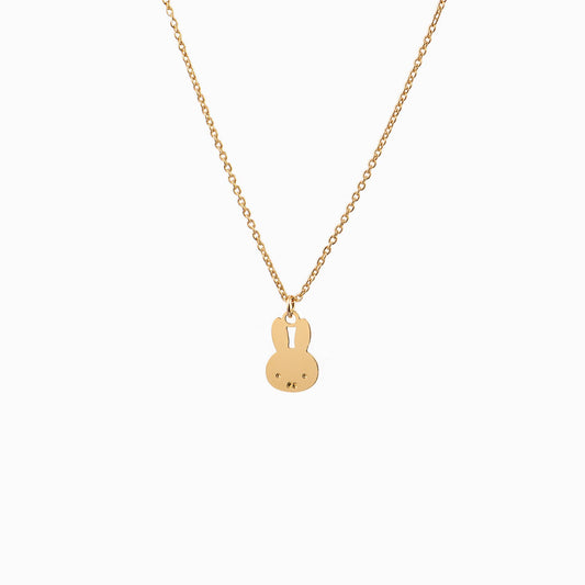 Titlee - Collier lapin MIFFY (doré) - MIFFY rabbit necklace (golden)