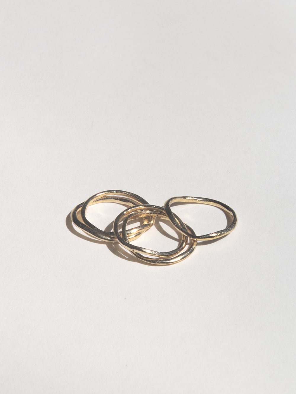 Takara Dev Stacking Rings Gold