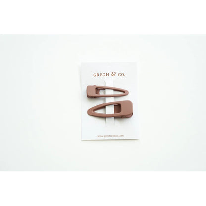 Grech & Co. Matte Hair Clips Set of 2