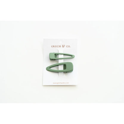 Grech & Co. Matte Hair Clips Set of 2
