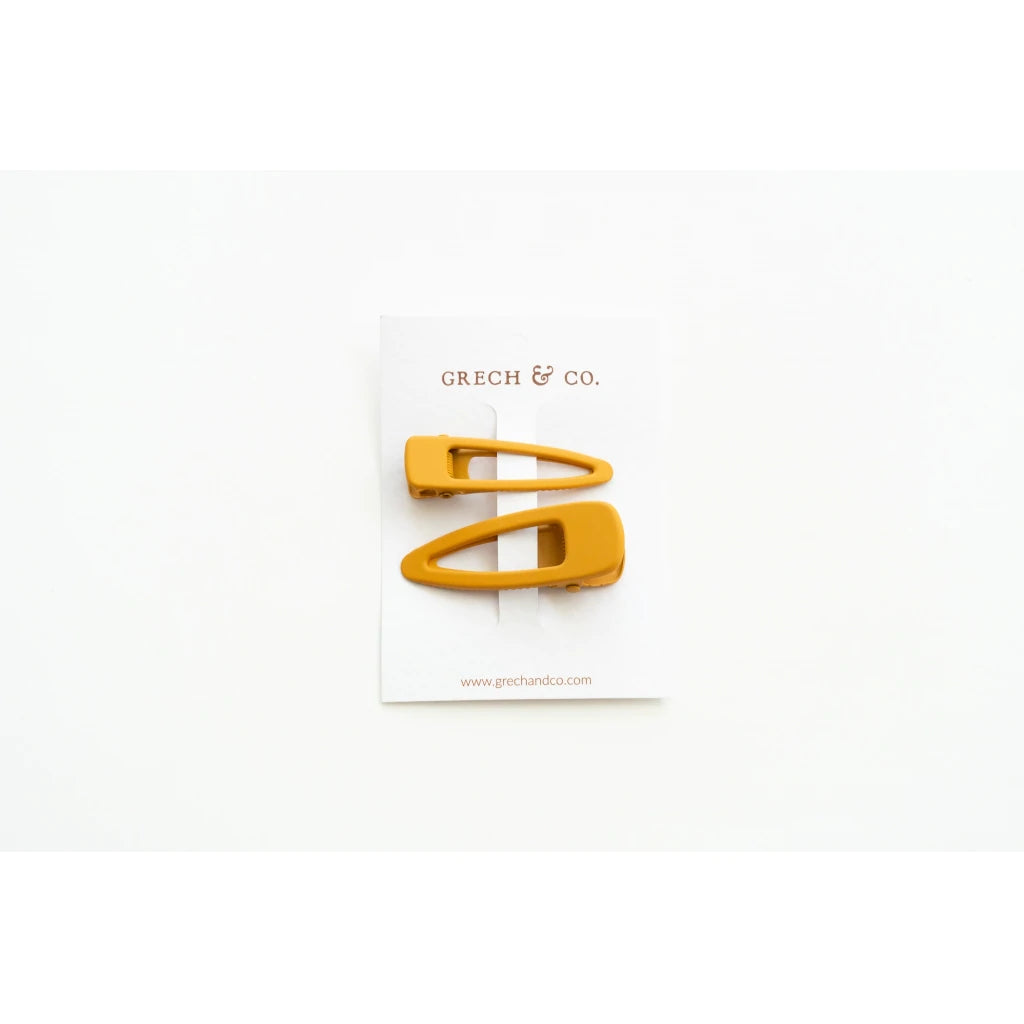 Grech & Co. Matte Hair Clips Set of 2