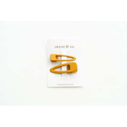 Grech & Co. Matte Hair Clips Set of 2