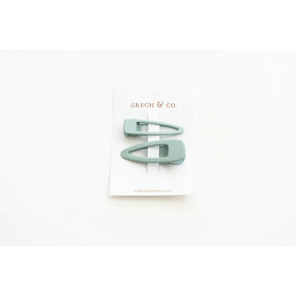 Grech & Co. Matte Hair Clips Set of 2