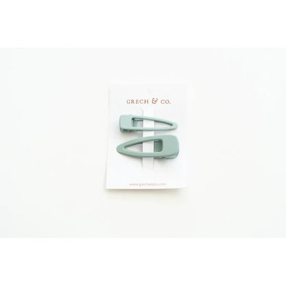 Grech & Co. Matte Hair Clips Set of 2