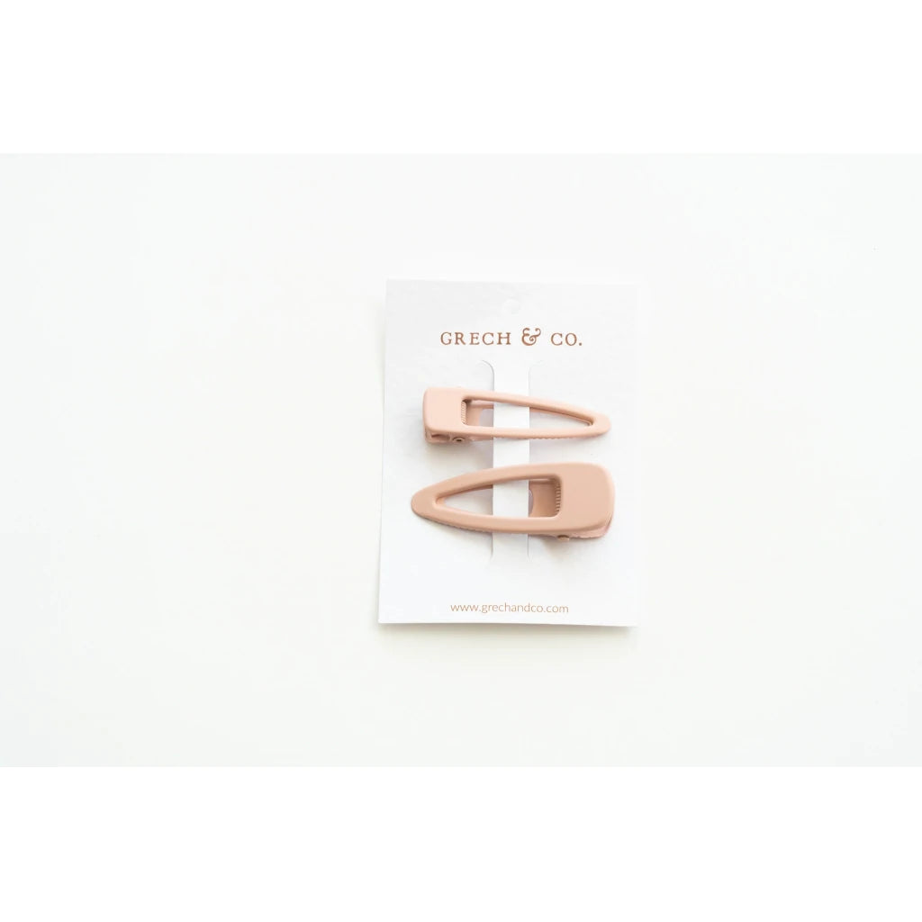 Grech & Co. Matte Hair Clips Set of 2